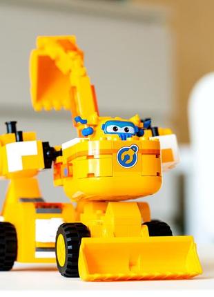 Донни супер крылья робот super wings конструктор-трансформер 2 в 1