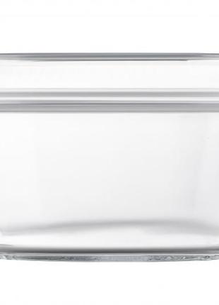 Круглая форма для запекания с крышкой 25 см ardesto black mars 2л - стеклянные формы для выпечки