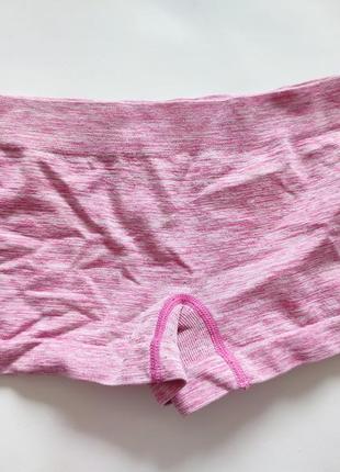 Трусы шорты женские розовые1 фото