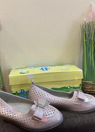 Балетки для девочки. туфли 30 размер 6