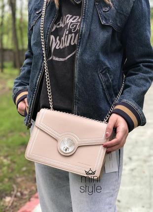 Сумка на длинной ручке cross-body сумочка трендовая и стильная кроссбоди david jones5 фото