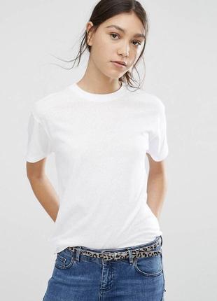 Хлопковая футболка h&m zara george м-l