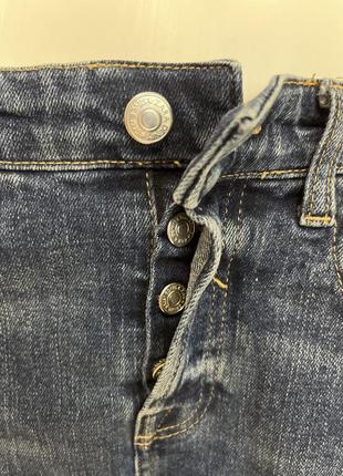 Zara сучасні джинси з рваними дирками7 фото