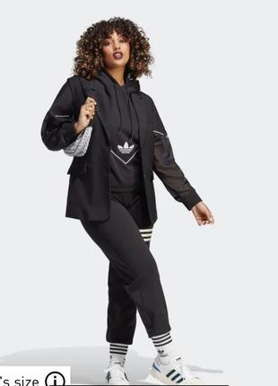 Худі adidas originals hoodie black ic53803 фото