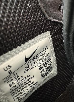 Мужские кроссовки nike Inch x Swoosh air force 1 07 mid sp black6 фото