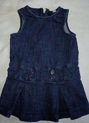 Джинсовий сарафан на 2 роки