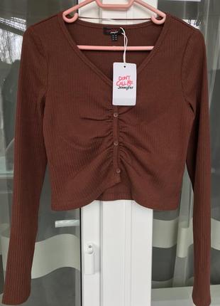 Топ у рубчик don’t call me jennyfer