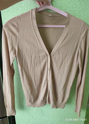 Кофта на гудзиках uniqlo тоненька