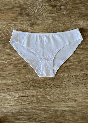 Классные, коттоновые, трусики, белого цвета, от бренда: bodywear women 👌