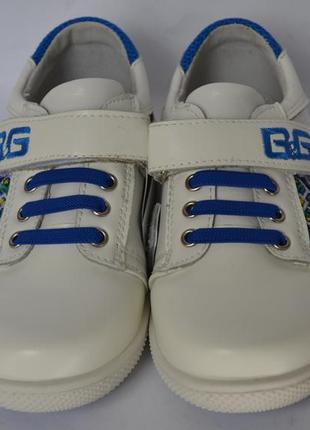 Кожаные кроссовки b&g6 фото