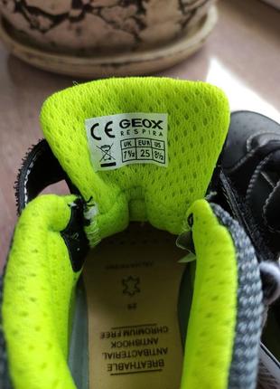 Geox light джеокс світяться кросівки боти хайтопи5 фото