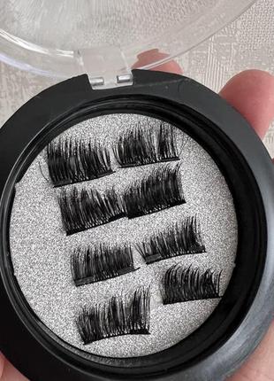 Магнітні вії magnetic lashes professional eye lash на трьох магнітах 0265 фото