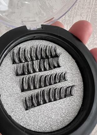 Магнитные ресницы magnetic lashes professional eye lash на двух магнитах 0094 фото
