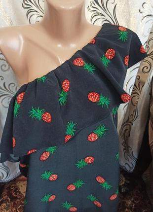Цікава блуза на одне плече george2 фото