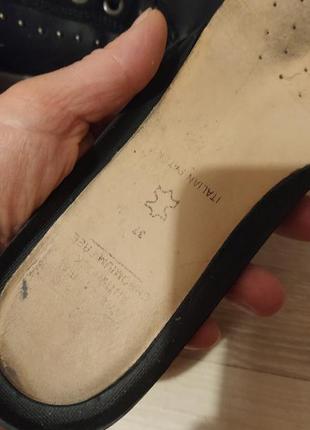 Кожаные высокие кроссовки сникерсы geox 37р.24см7 фото