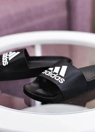 Мужские шлёпанцы тапочки adidas сланцы4 фото