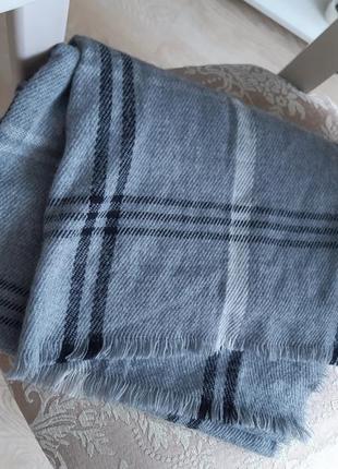 Шарф палантин плед у стилі burberry