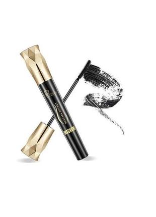Туш для вій з силіконовою щіточкою pudaier mascara rocket magnum, 8 мл