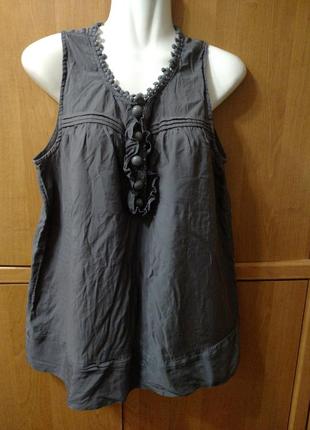 Блуза серая