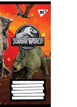 Зошит для записів а5/36 лінія yes jurassic world. genetic failure, 15шт/упак., 7653981 фото