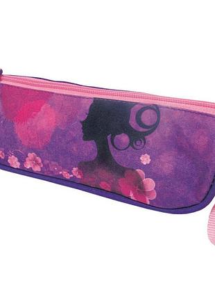 Детский пенал j.otten "силуэт" треугольный с 1 змейкой, 15062-jo