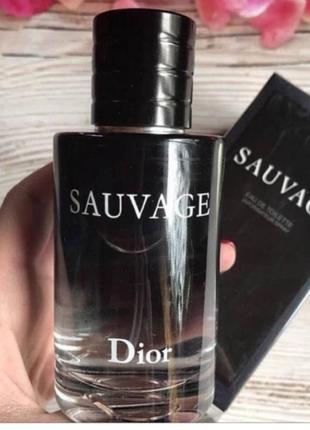 Мужской парфюм christian dior sauvage 100ml edp мужская туалетная вода мужской парфюм кристиан диор савраж3 фото