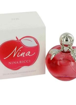 Оригинальный nina ricci nina туалетная вода 80 мл нина тона нина красное яблоко женские духи аромат2 фото