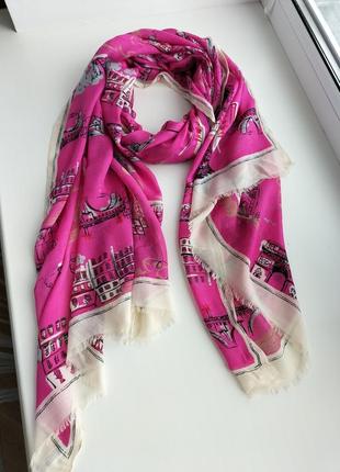 Красивий фірмовий шарф шаль палантин американського бренду talbots!оригінал!