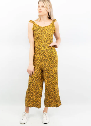 Комбінезон з віскози жовтий