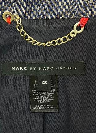 Шерстяной удлиненный пиджак marc jacobs9 фото