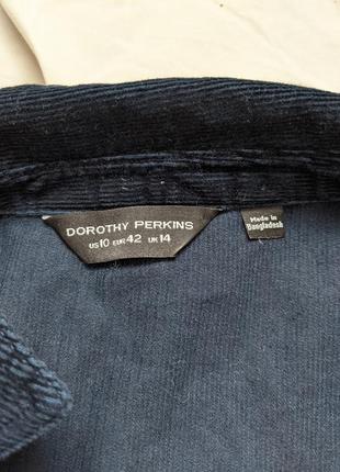 Вельветовая рубашка от dorothy perkins3 фото