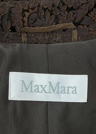 Шерстяной структурный пиджак max mara10 фото