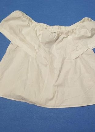 Белая блузка трапеция2 фото