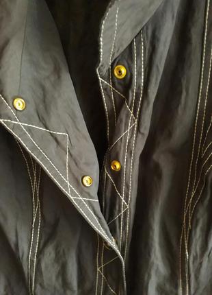 Весенняя лёгкая брендовая хлопковая куртка ветровка жатка gerry weber размер 50- 522 фото
