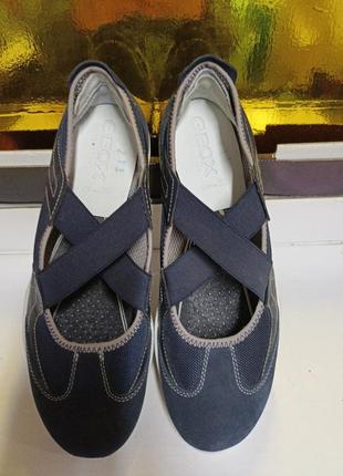 Geox туфлі жіночі спорт літні мокасини кросівки великий розмір 402 фото