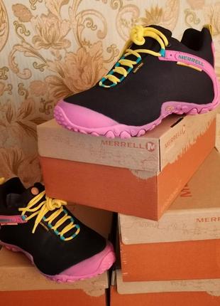 Merrell continuum goretex black pink. размер 397 фото