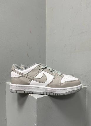 Жіночі кросівки nike sb dunk low ‘grey’ / smb