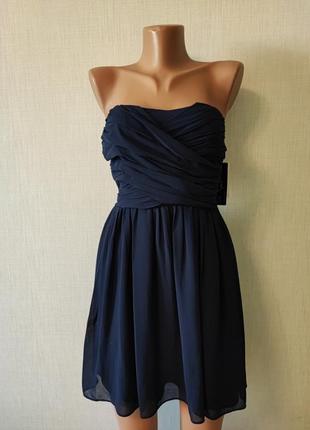 Платье/темно-синий/xs-s размер