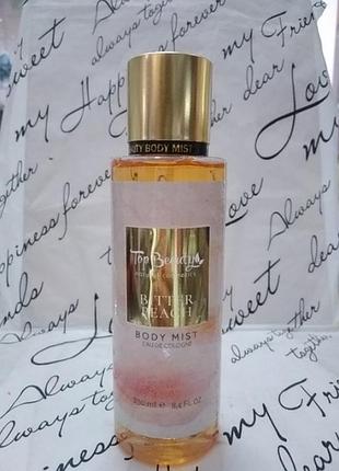 Парфюмерный спрей мист для тела top beauty bitter peach 250мл