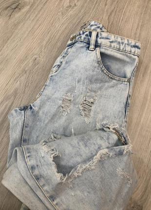 Рваные джинсы denim co7 фото