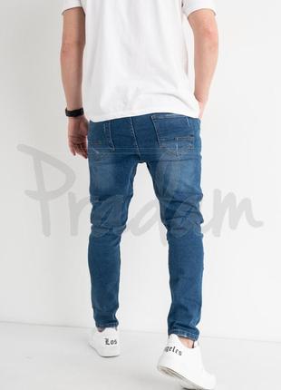 🔥синие стрейчевые мужские джинсы хорошего качества3 фото