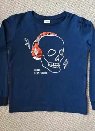 Реглан, фктболка з довгим рукавом 8-9 роки