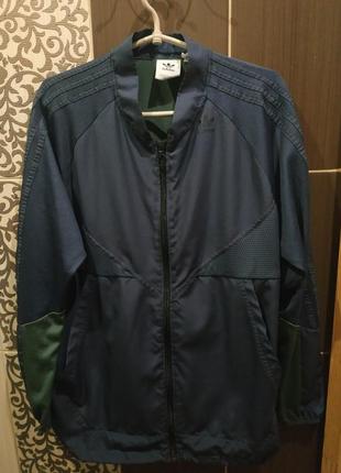 Мужская куртка, ветровка,бомпер,кофта,олимпийка adidas tracktop trablu