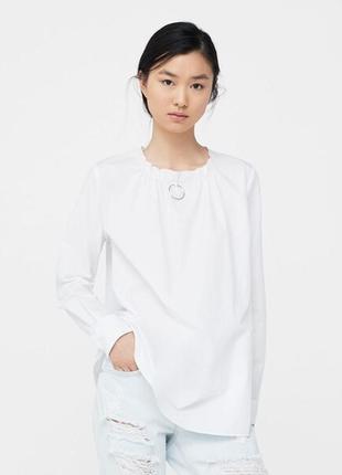 Стильная женская рубашка, блуза l-xl mango оригинал