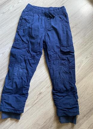 Утепленные штаны на флисе cool club 128 см
