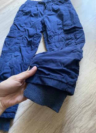 Утепленные штаны на флисе cool club 128 см4 фото