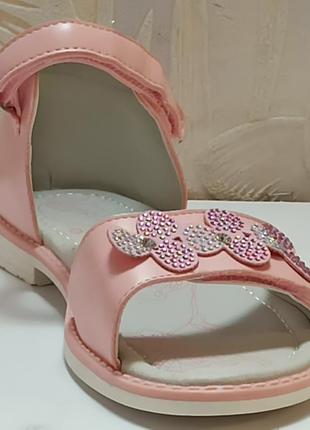 Ортопедические босоножки сандали летняя обувь для девочки 303 clibee клиби р.366 фото