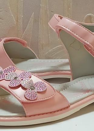 Ортопедические босоножки сандали летняя обувь для девочки 303 clibee клиби р.365 фото