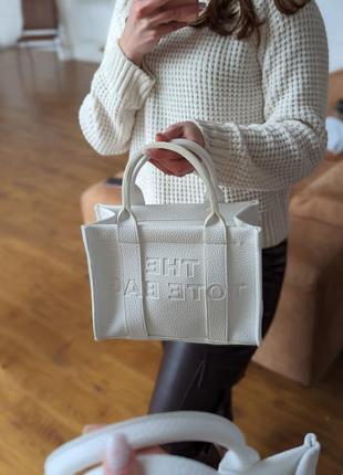 Сумка шоппер marc jacobs tote bag мини 😍