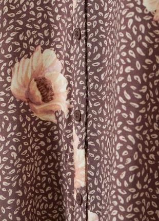 Міді сукня на гудзиках h&m4 фото